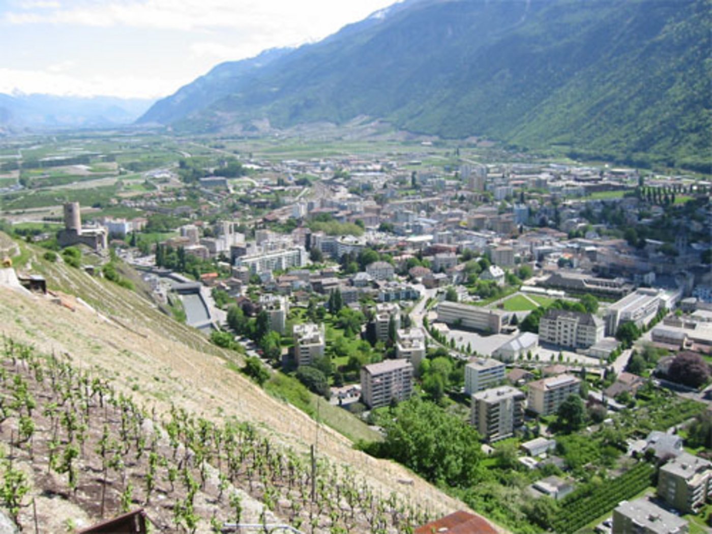 Das Erdbeben fand bei Martigny VS statt. (Symbolbild Filzstift)