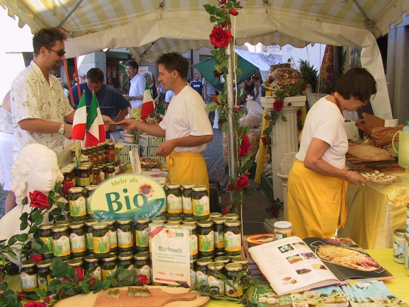 Der Bio Marché zieht laut Veranstalter jährlich rund 35' bis 40'000 Besucher an. (Bild zVg)