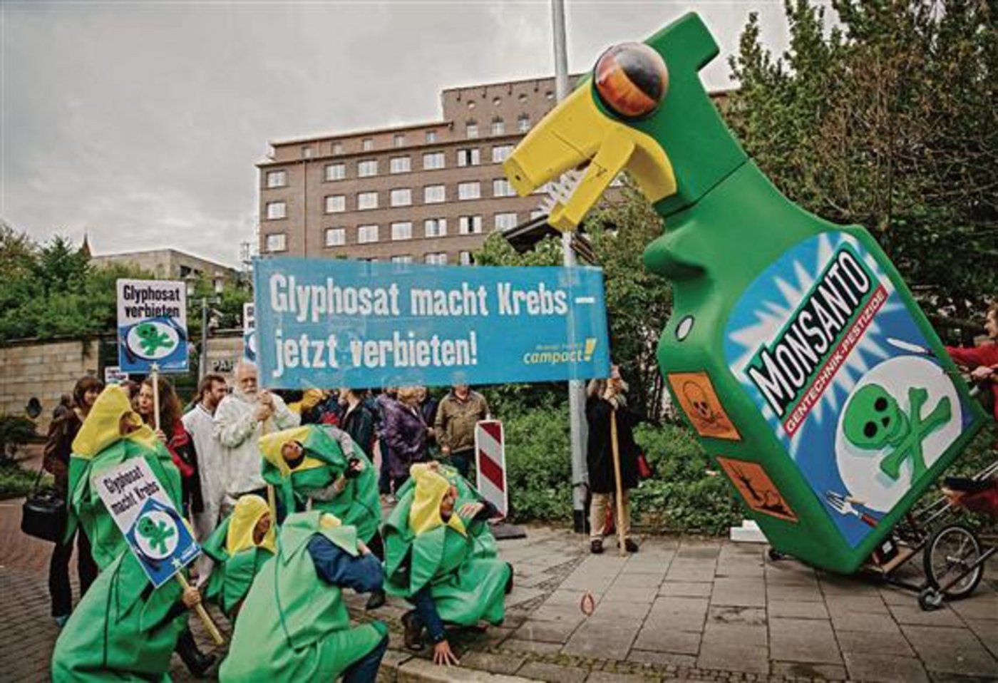  Die Diskussion um Glyphosat erhitzt die Gemüter seit Jahren. (Bild Moritz Richter) 