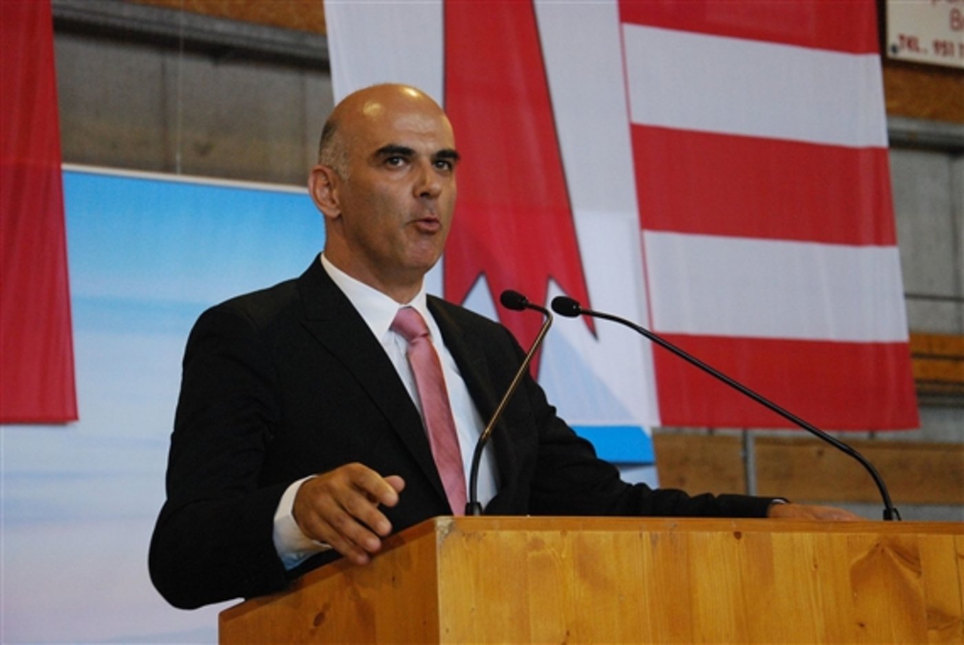 Alain Berset bei einem früheren Auftritt am Marché Concours. (Bild PaterMcFly) 