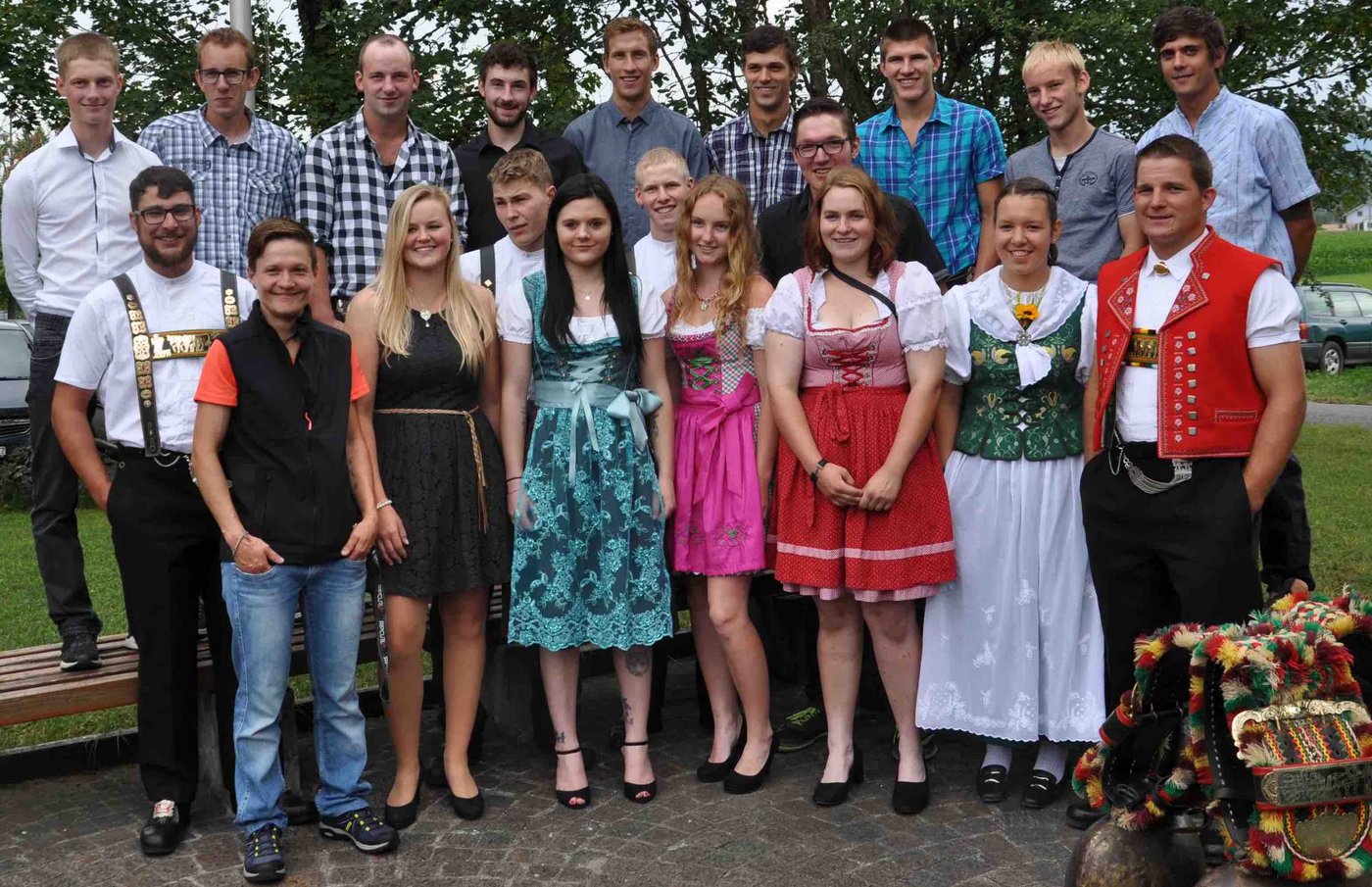 Die Klasse 3A. (Bild nb)