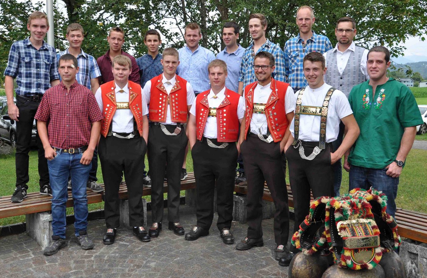 Die Klasse 3B. (Bild nb)