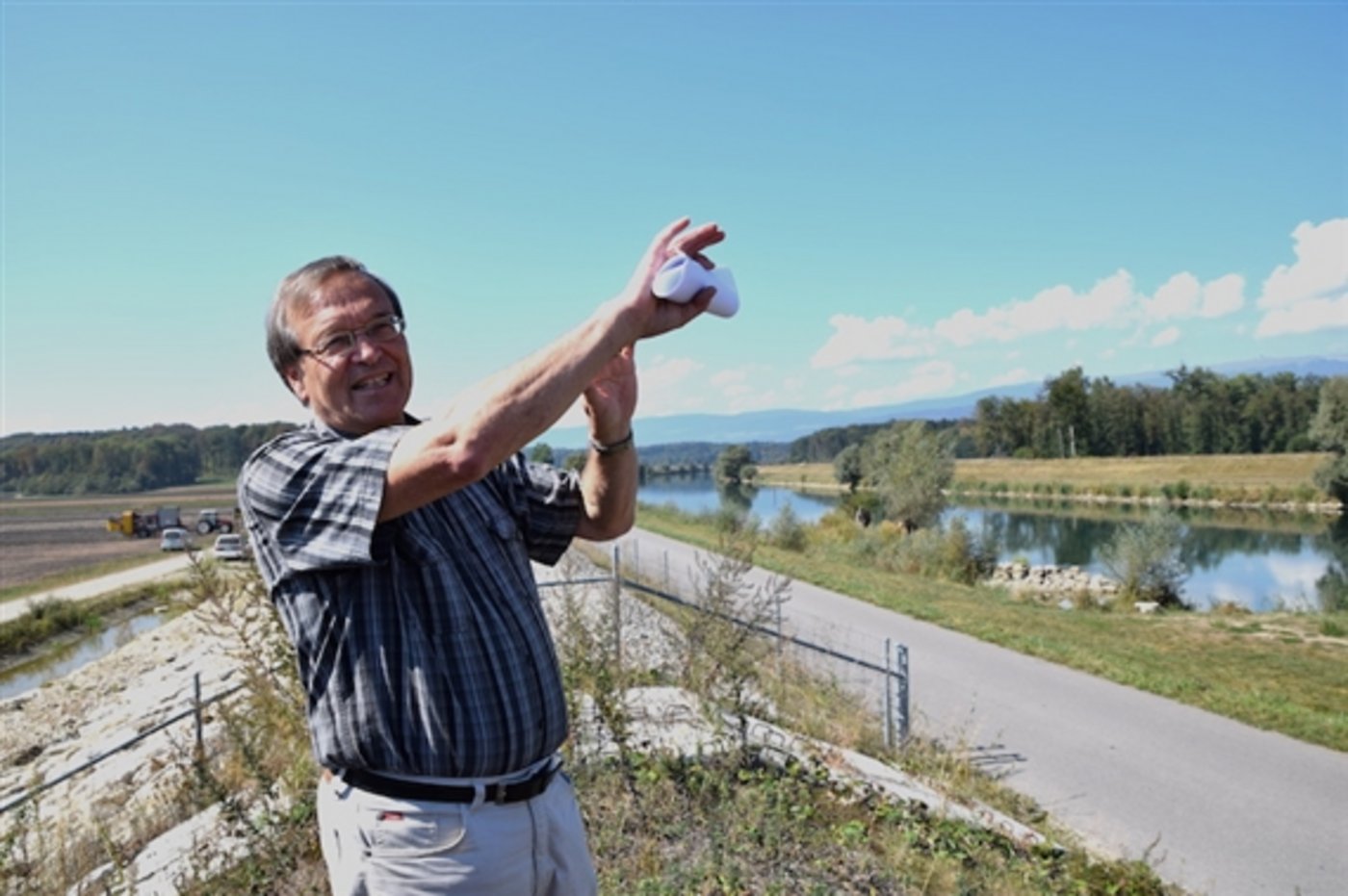 Peter Thomet, Präsident des Vereins Pro Agricultura Seeland, setzt sich für die landwirtschaftliche Nutzung des Grossen Mooses ein. (Bild jba) 