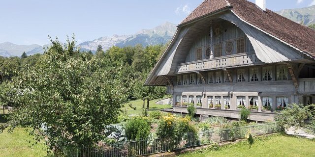 Idyllisch: Einer der Gärten im Freilichtmuseum Ballenberg. (Bild James Batten)