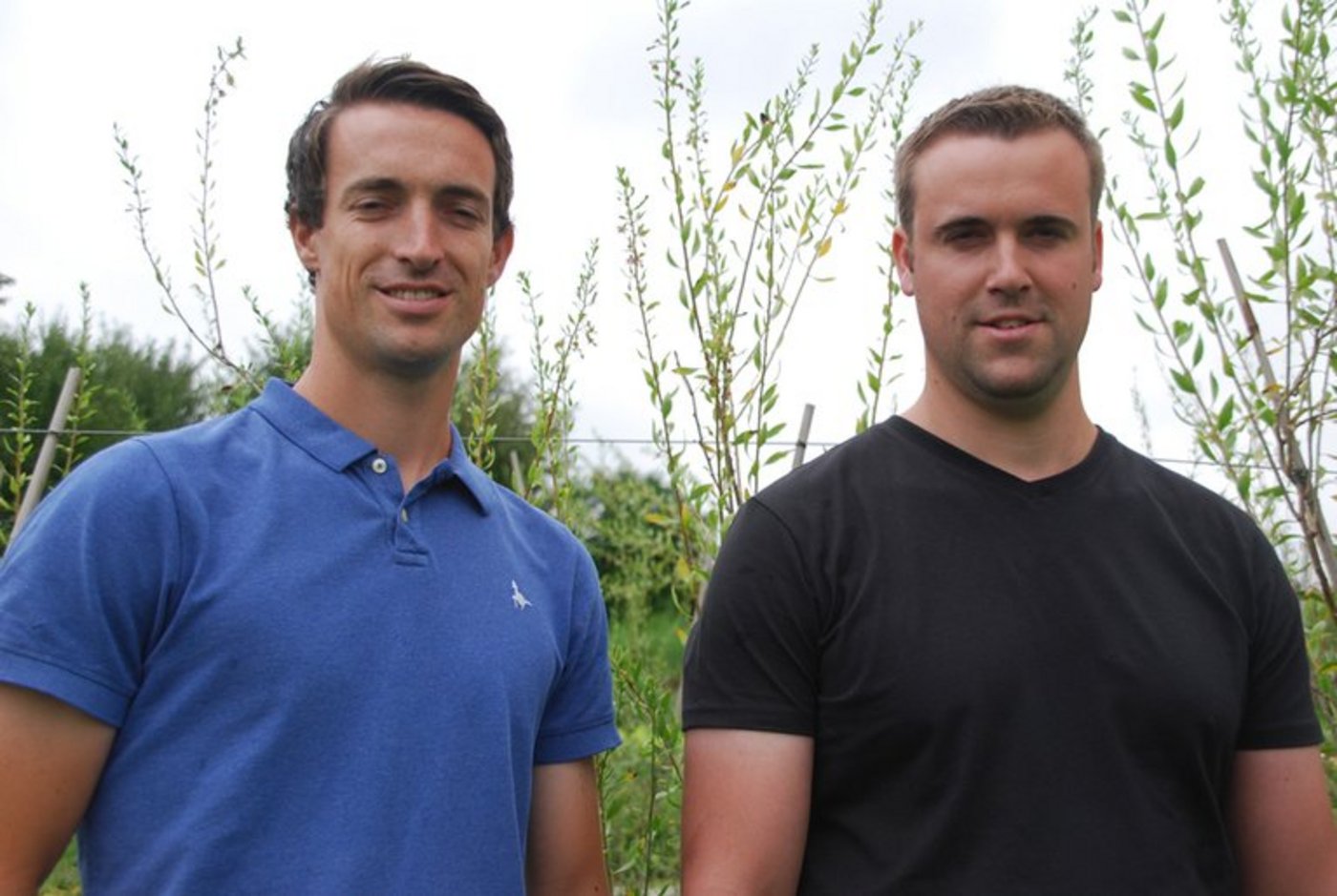 „Der Glaube an den Erfolg muss grösser sein als der Respekt vor Misserfolg”: Simon (l.) und Christoph Räss. (Bild Ruth Bossert)