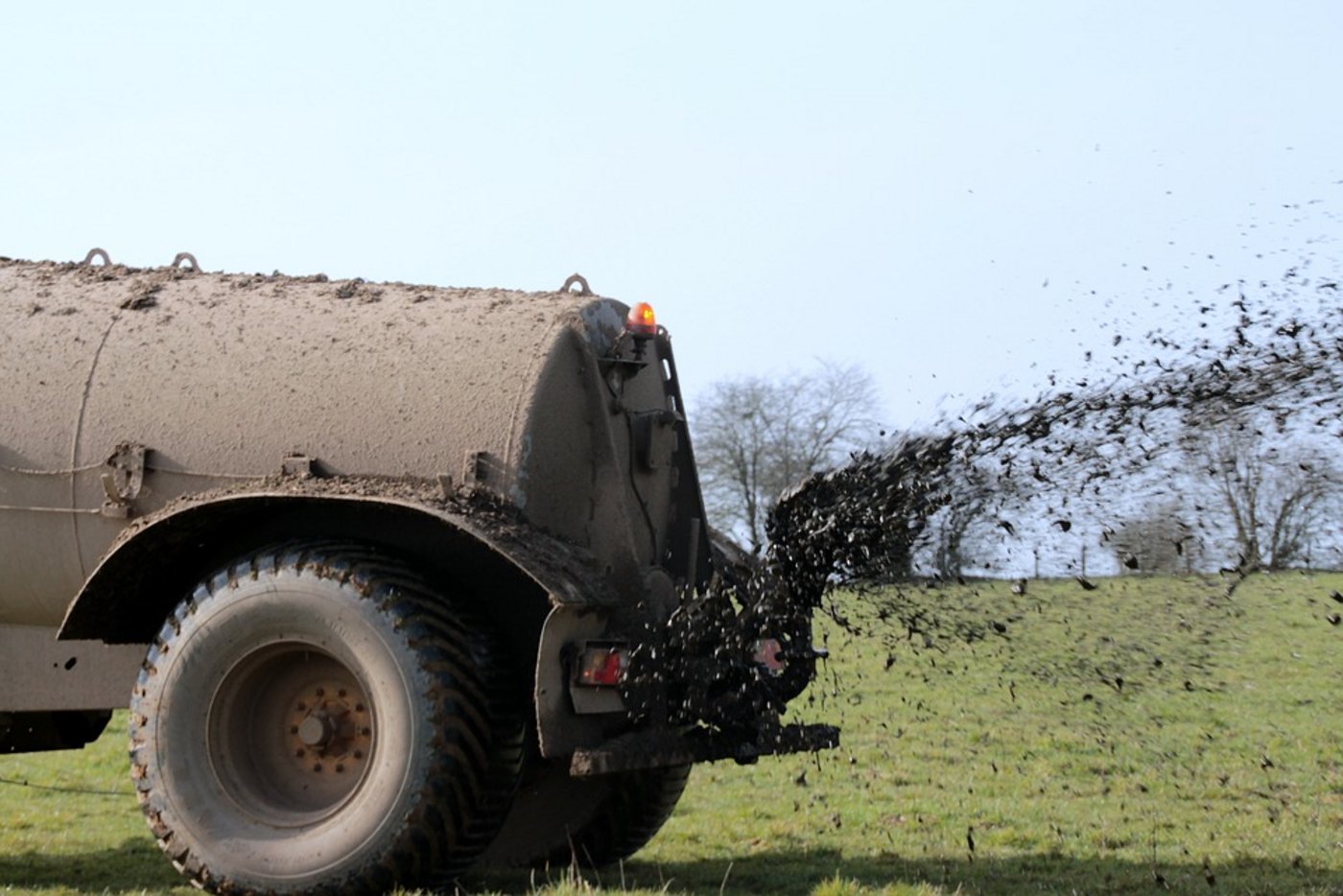 Beim Güllen passierte einem Aargauer Landwirt versehentlich ein Malheur. (Symbolbild Pixabay)