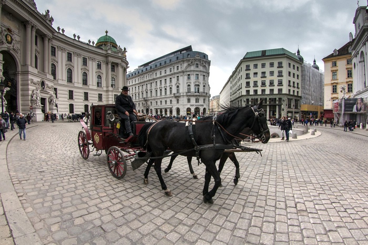Fiaker sind in Wien eine Touristenaktion. (Bild Pixabay)