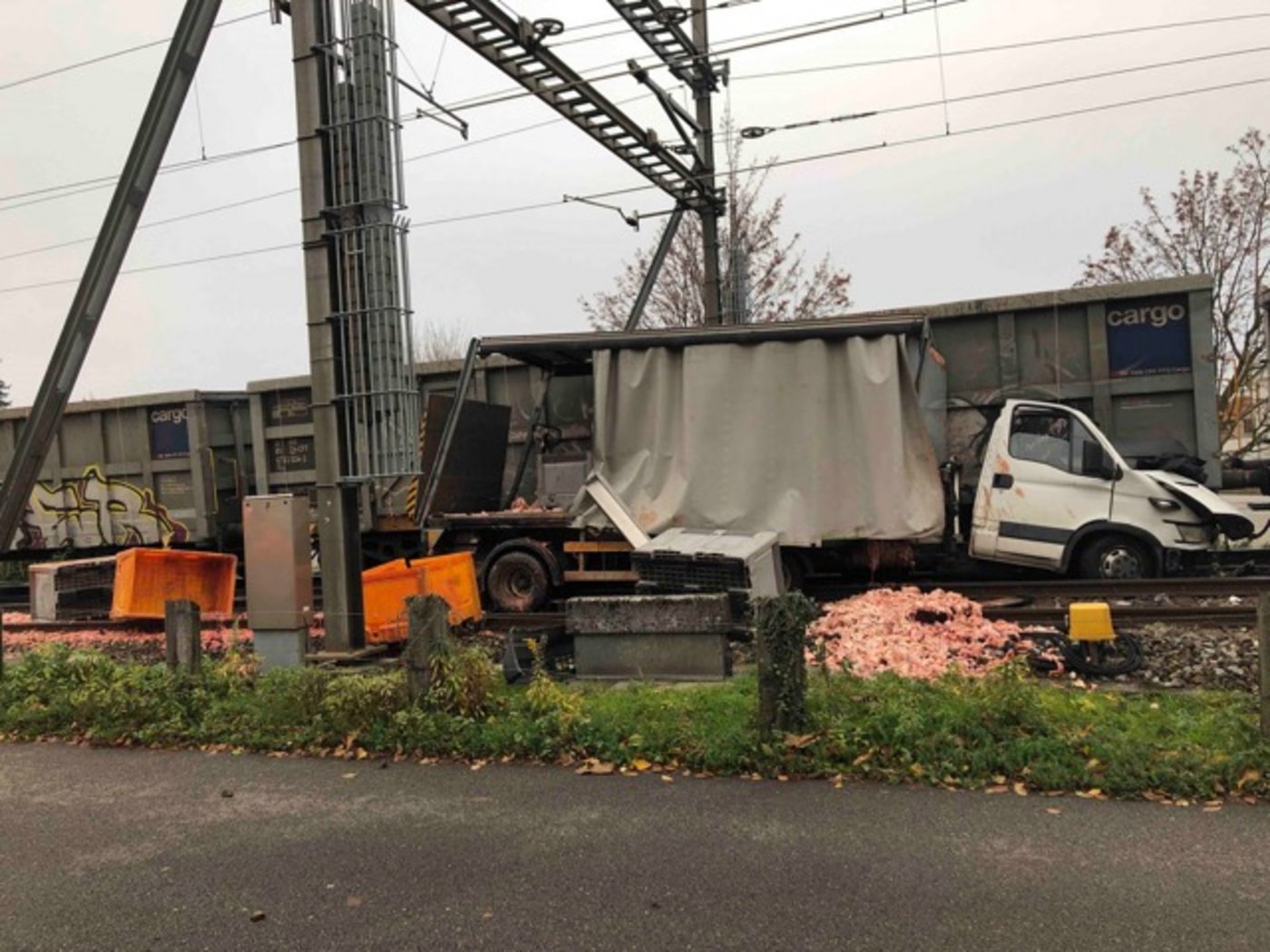 Verletzt wurde beim Unfall niemand. 