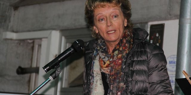 Eveline Widmer-Schlumpf am 1.August-Brunch im Bergell.