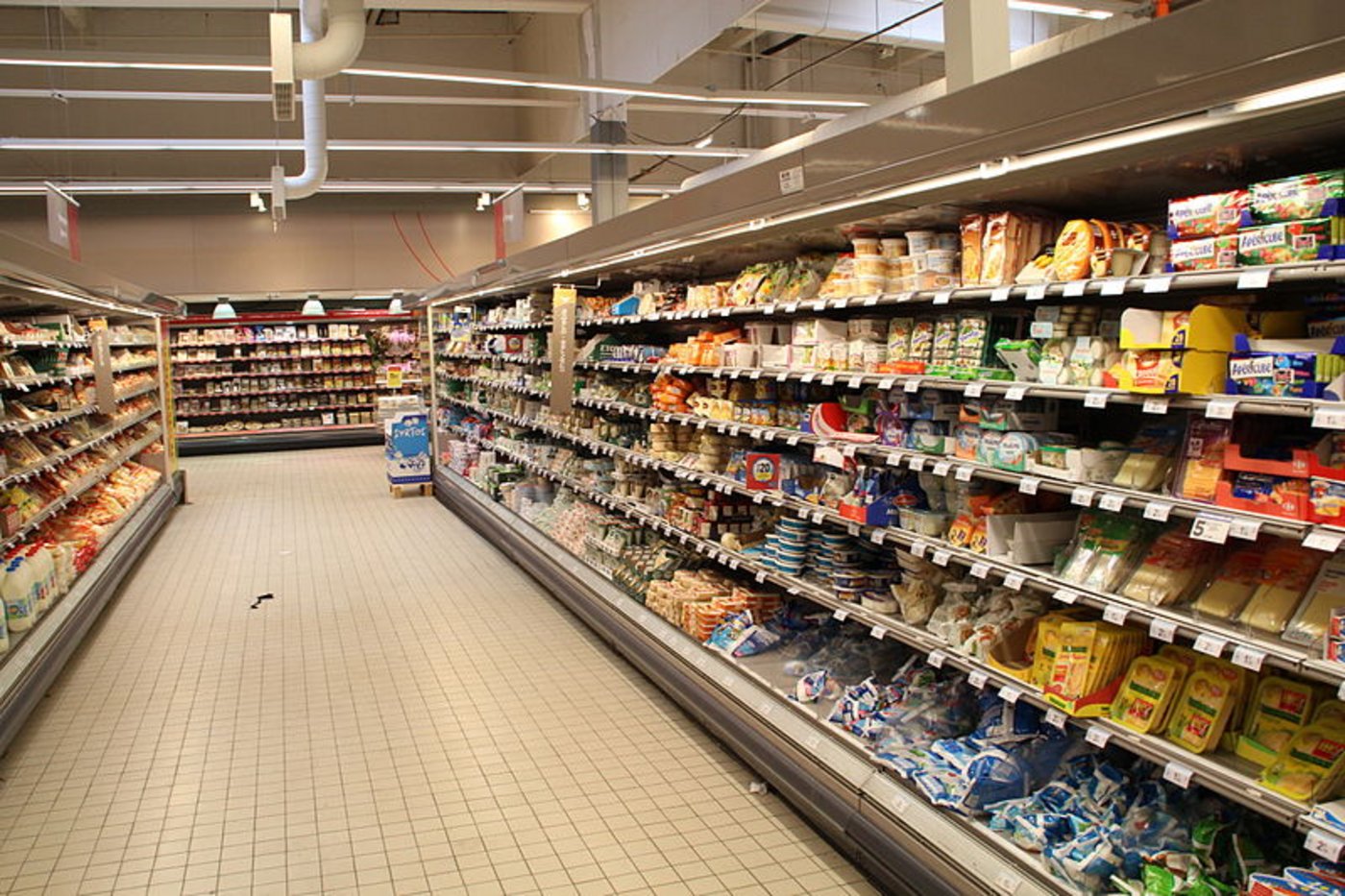 Leere Supermärkte: Der aufstrebende Onlinehandel trifft Carrefour schwer. (Bild Wikimedia)