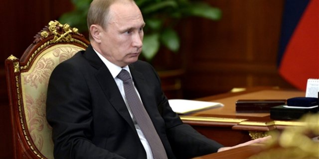 Wladimir Putin schlug letzte Woche nach dem Befehl, westliche Lebensmittel zu zerstören, eine Empörungswelle entgegen. (BIld kremlin.ru)