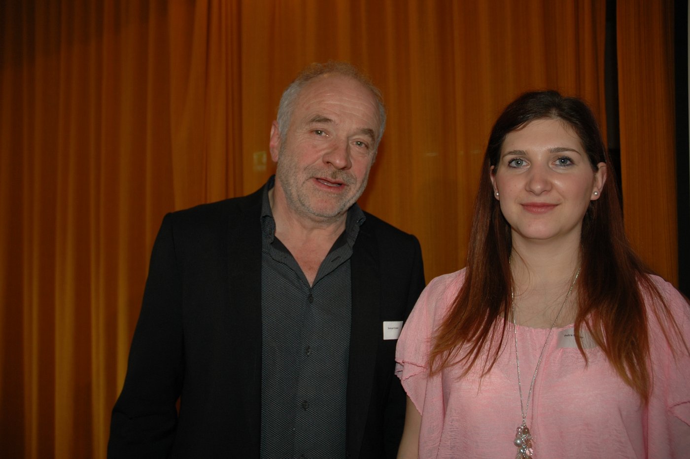 Das freute Geschäftsführerin Petra Gasser und Präsident Samuel Graber (r). 