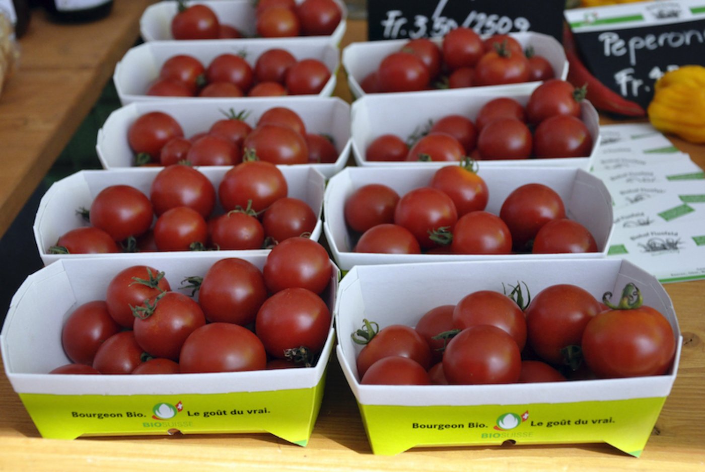Auf rund einem Viertel der Bioflächen wird im Kanton Thurgau Gemüse angebaut. (Symbolbild BauZ)