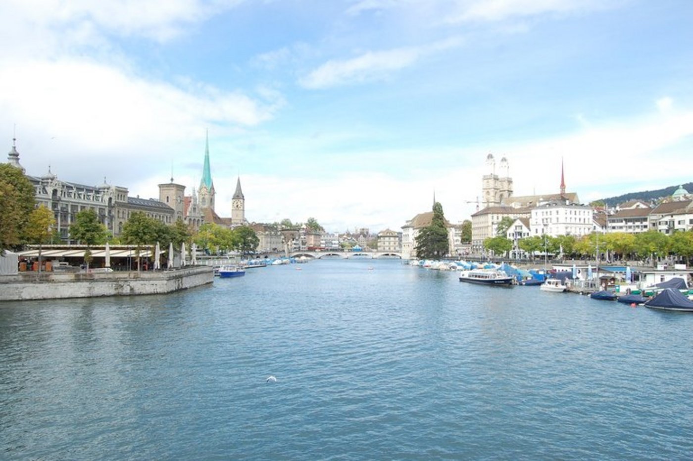 Blick auf die Zürcher City. (Bild pd)