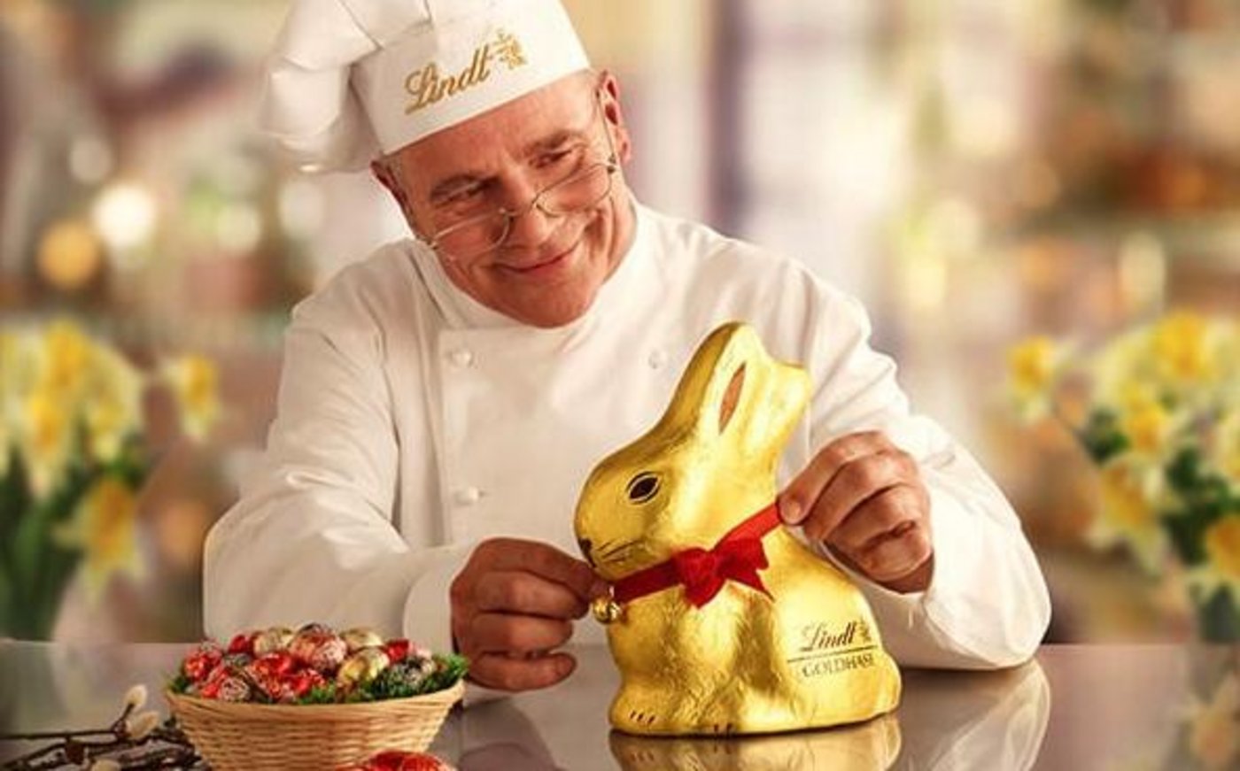 Lindt hat gut Lachen – die Zahlen stimmen. Da grinst auch mal ein Goldhase.