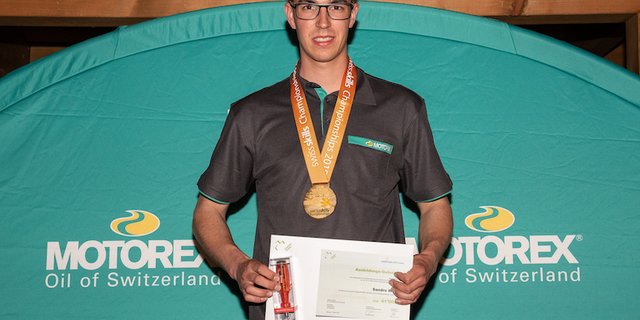 Sandro Weber konnte den Schweizermeister-Titel holen. (Bild zVg)