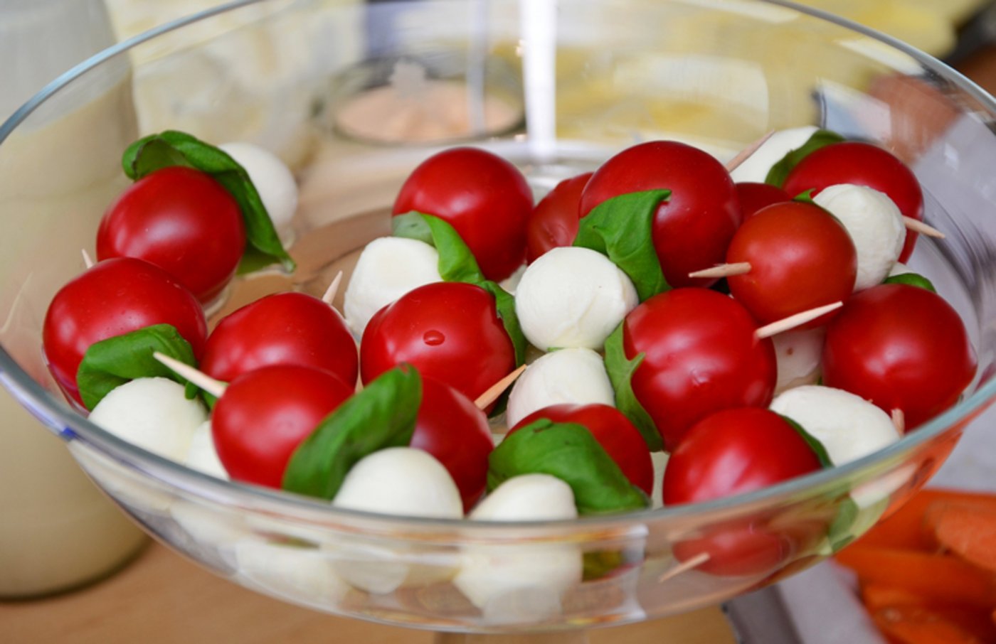 Eine beliebte Option: Mozzarella mit Tomate. (Bild zVg)
