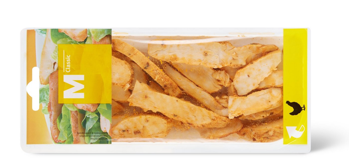 Die Migros erstattet den Verkaufspreis zurück, für die zurückgerufenen Pouletbrust-Streifen. (Bild z.V.g.)