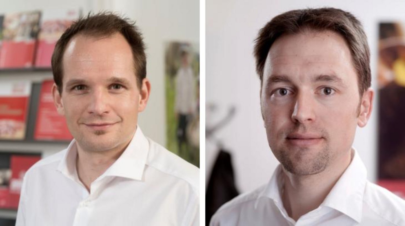 Simon Meyer (li) und Marc Brand. (Bild Anicom AG)