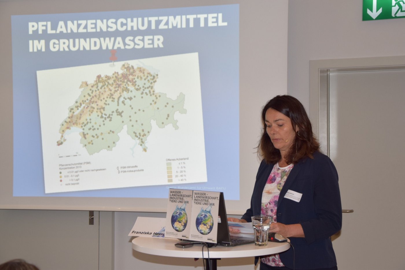 Für Markus Ritter ist die Initiantin der Trinkwasser-Initiative Franziska Herren etwas flexibel mit ihren Argumentarien. 