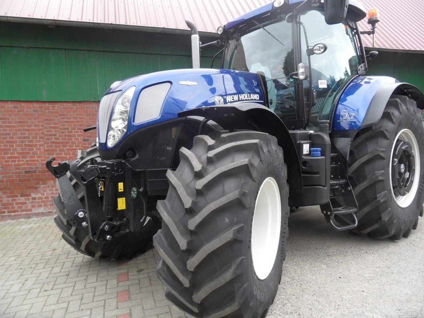 Ein New Holland-Traktor. (Symbolbild Pixabay)